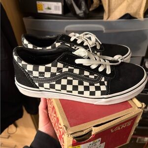 Vans Classic Black and White Checkered Shoes